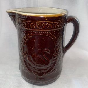 Antique Swan Pitcher